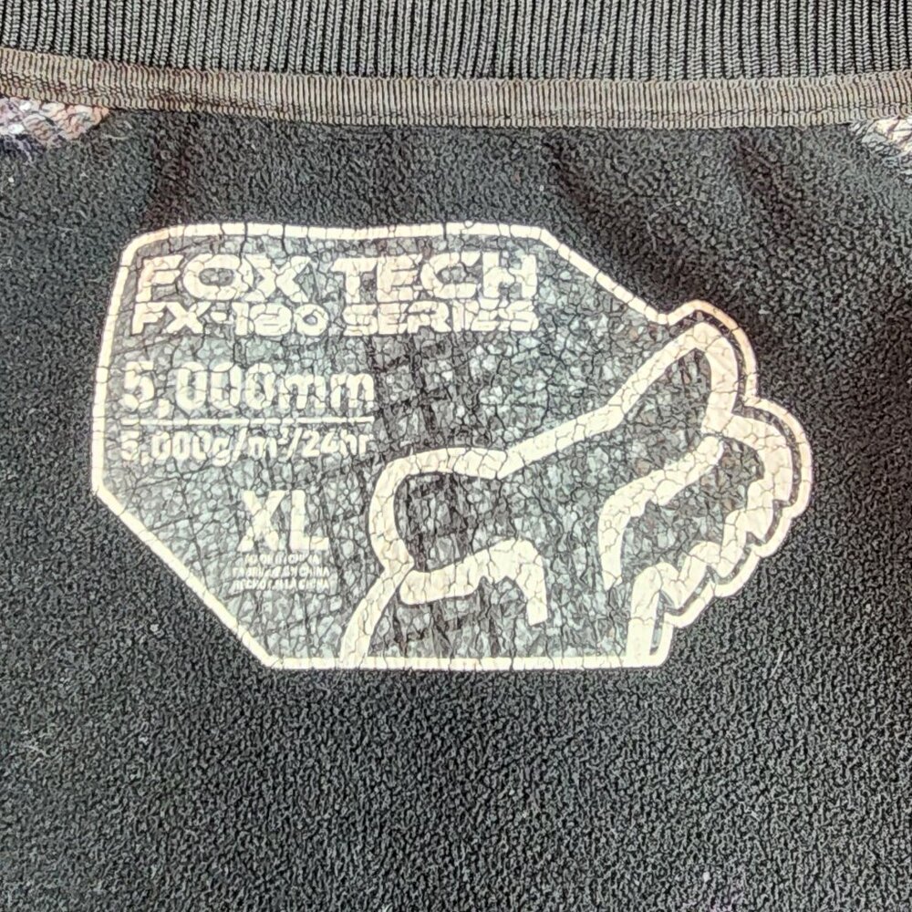 Fox-Tech Racing Full Zip Insulated Light Jacket Mens XL - Picture 3 of 10